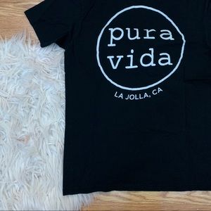Black Pura Vida Tee Shirt